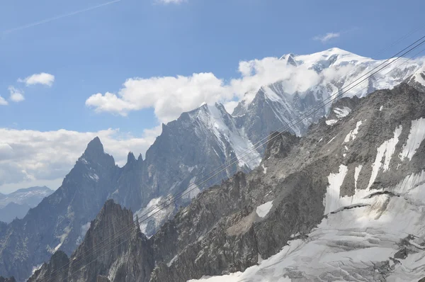 Mont Blanc Aosta Vadisi — Stok fotoğraf