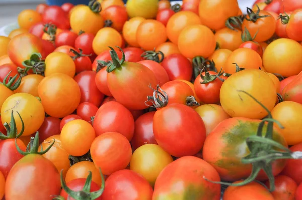 樱桃西红柿等蔬菜 — 图库照片
