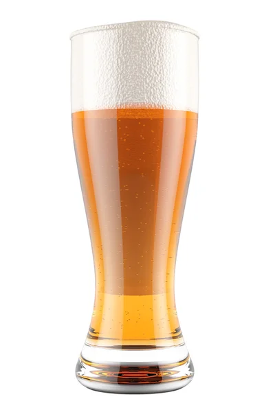 Glas bier — Stockfoto