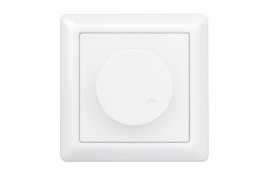Beyaz Dimmer ışık anahtarı
