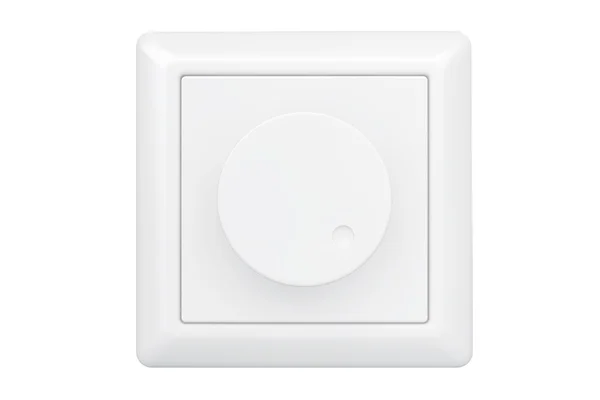 Commutateur de lumière blanc Dimmer — Photo