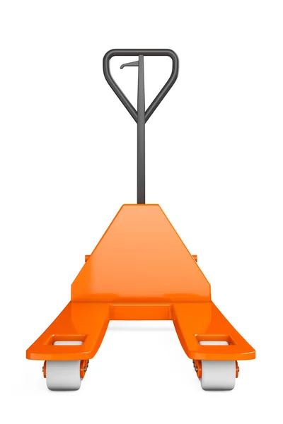 Tangan Pallet Truck. Perender 3d — Stok Foto