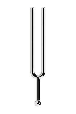 Müzik Tuning çatal. 3D render