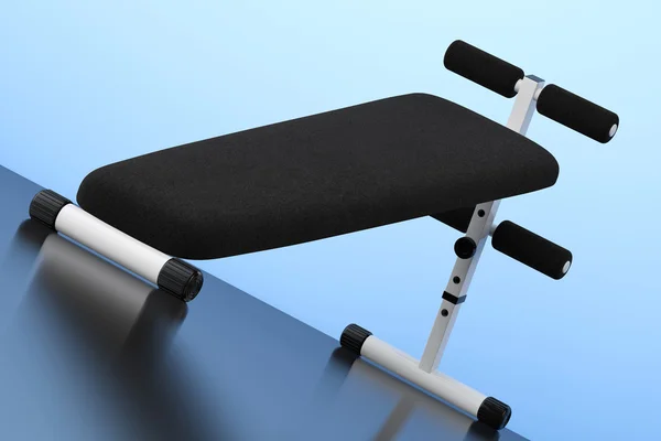 Exercise bench. Gym Equipment. 3d Rendering — Stock Photo, Image