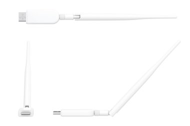 Kablosuz Usb 3g, 4g Modem. 3D render