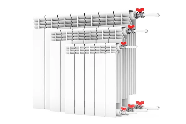 Radiateurs de chauffage modernes. Rendu 3d — Photo