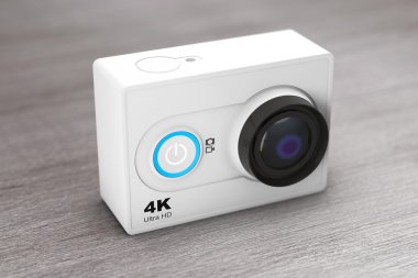 Küçük Ultra Hd kamera. 3D render