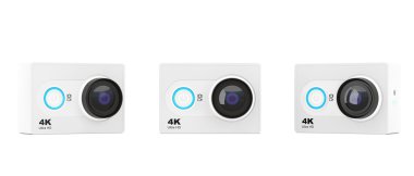 Küçük Ultra Hd kamera. 3D render