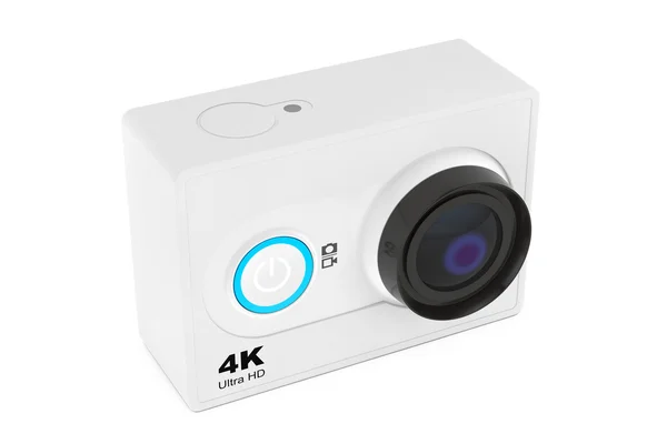 Kleine Ultra Hd actiecamera. 3D-rendering — Stockfoto