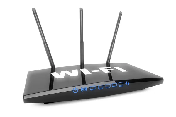 3d moderno WiFi Router — Fotografia de Stock
