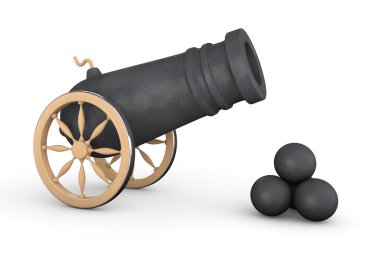eski korsan cannon