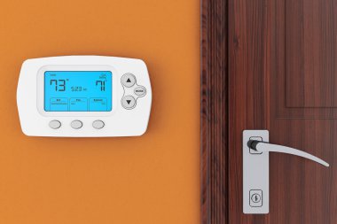 Modern programlama termostat 