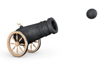eski korsan cannon