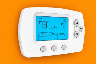 Modern programlama termostat 
