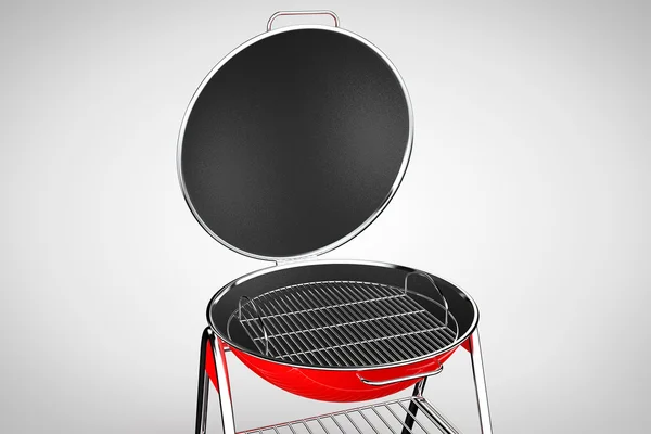 Extreme Closeup Barbecue Grill — Stock Photo, Image