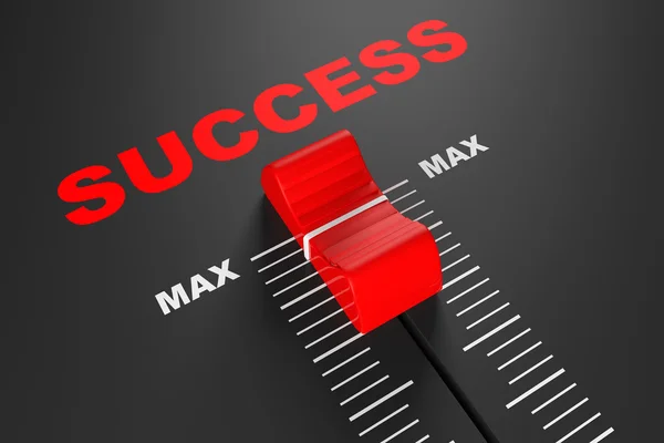 Max Success Value Mixer Slider — Stock Photo, Image