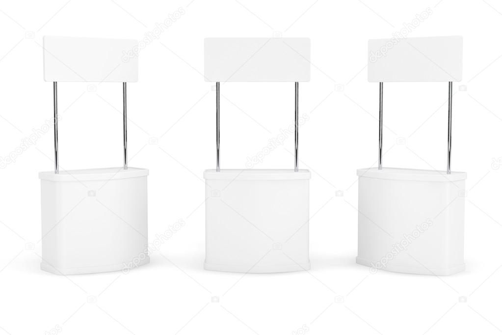 Blank Promotion Stands