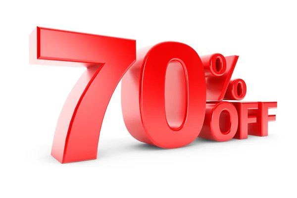 70 percent discount — Stock Photo, Image