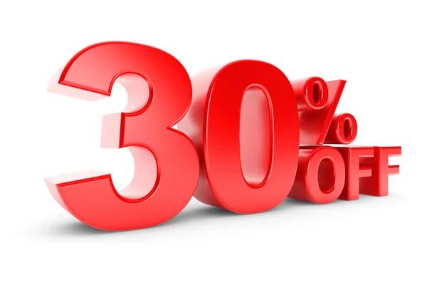 30 percent discount — Stock Photo, Image