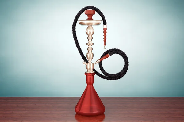 Old Style Photo. Eastern Glass Hookah — Stock Photo, Image