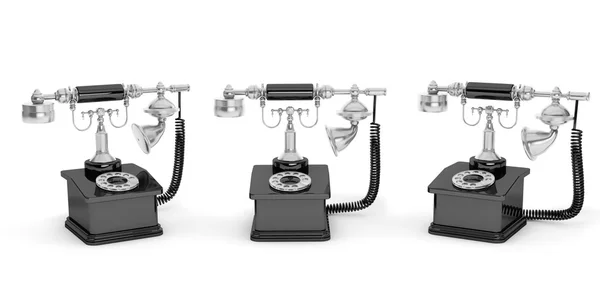 Retro Phone. Vintage Telephones — Stock Photo, Image