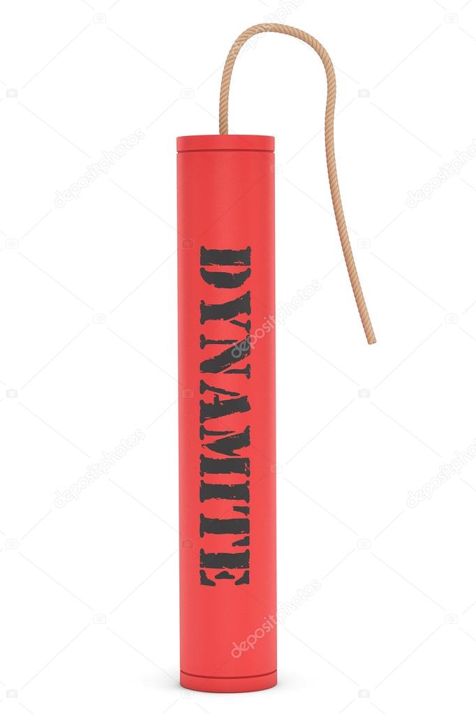 Red Dynamite with Dynamite Sign 