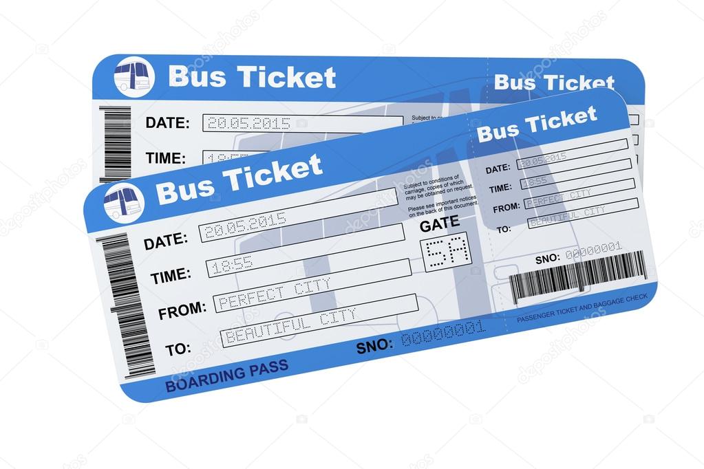 Pictures bus passes Bus boarding pass tickets — Stock Photo © doomu