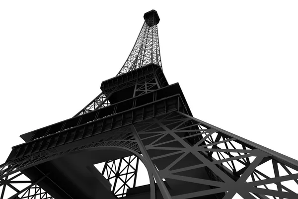 Torre Eiffel 3d — Fotografia de Stock