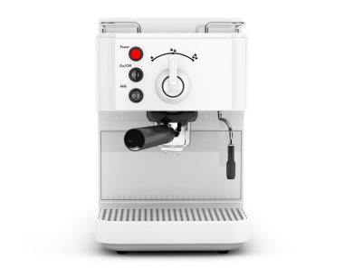 Espresso kahve makinesi. 3D render
