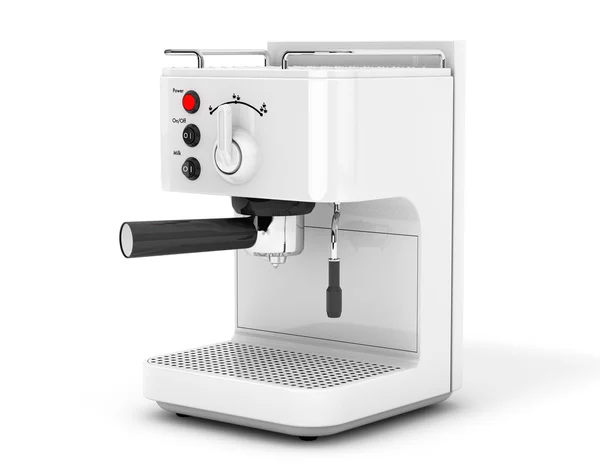 Espresso kaffe Making Machine. 3D-rendering — Stockfoto