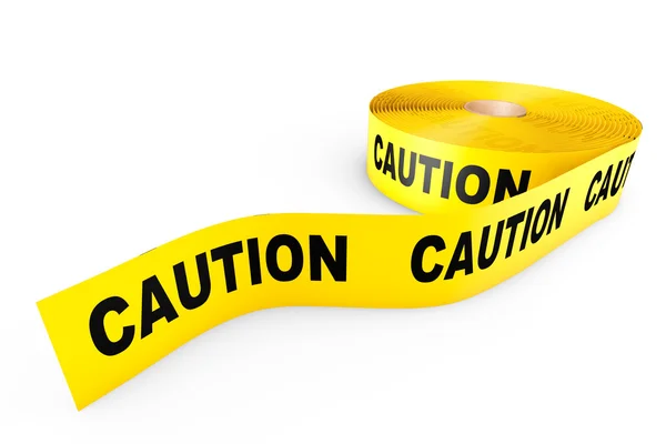 Caution Yellow Tape — Stock Photo, Image