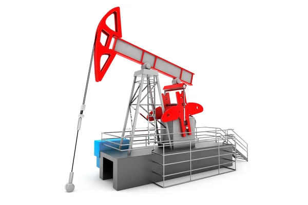 Pump Jack Oil Crane — Stock Photo, Image