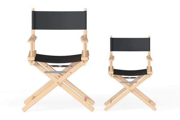Conceito da Indústria do Cinema. Directores Cadeiras — Fotografia de Stock