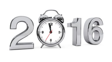 çalar saat işaretiyle 2016 çelik