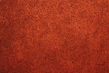 Endüstriyel Güç ve Doku Konsepti. Kırsal Kırmızı Metal Yüzeyi Yaşlanmış Kalıplarla Aşırı Kapalı