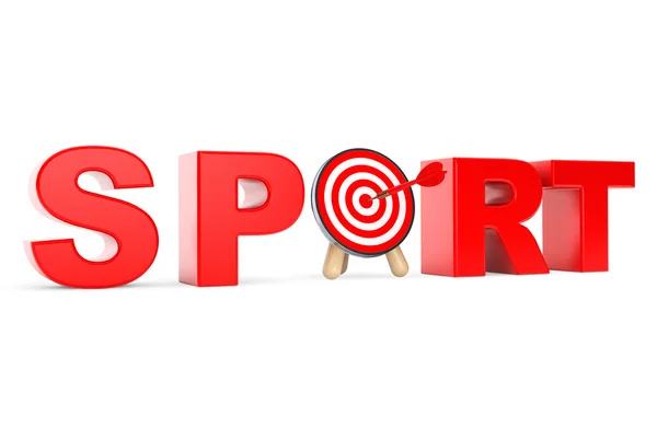 Darts Target as Sport Sign — Stock Photo, Image