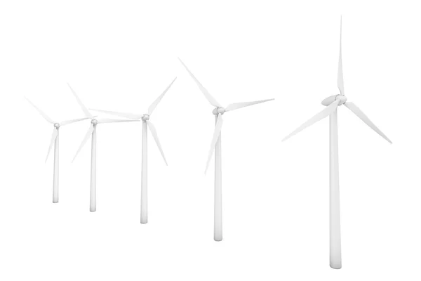 Moinho de vento de turbina eólica — Fotografia de Stock