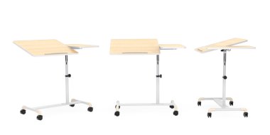 Ahşap okul, ev ve ofis dizüstü bilgisayar masaları