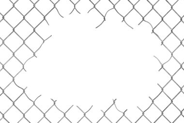 Tel örgü çit delik