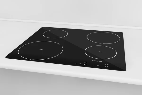 İndüksiyon cooktop soba — Stok fotoğraf