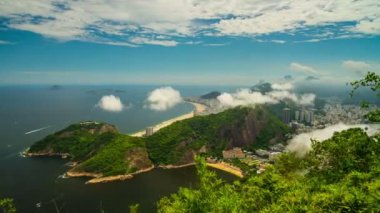 Sugarloaf dağ Rio de Janeiro dan göster