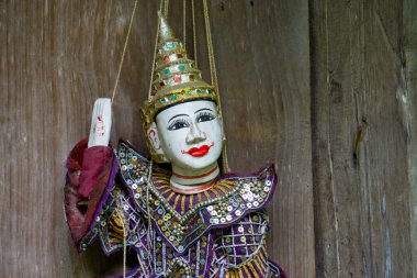 Kukla oyuncakları hatıraları, Luang Prabang, Laos