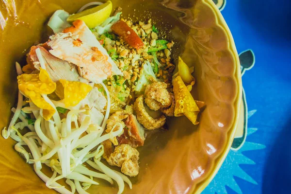 Mie Makanan Tradisional Thailand — Stok Foto