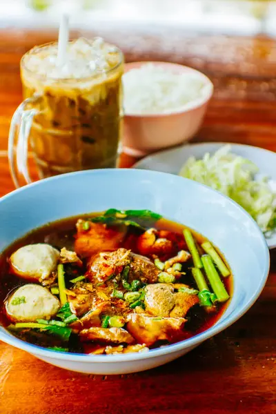 Mie Makanan Tradisional Thailand — Stok Foto