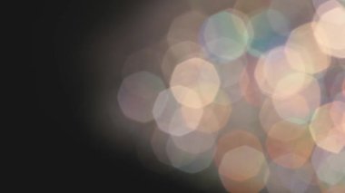 Yumuşak ışık arkaplan illüstrasyonlu soyut bokeh ışıkları