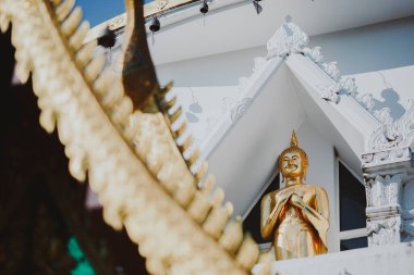 Budizm dininin tılsımı olarak kullanılan Buda heykeli.