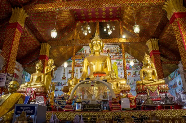 Buddha Bild Tempel Wat Tha Sung Der Nähe Von Uthai — Stockfoto