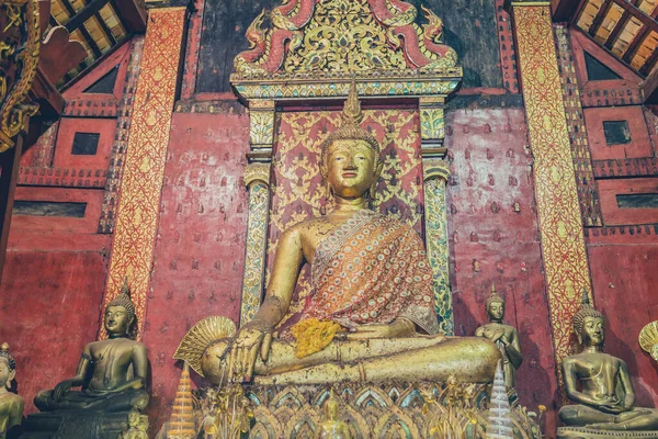 Buddha Statue Tempel Wat Ton Kwen Der Provinz Chiang Mai — Stockfoto