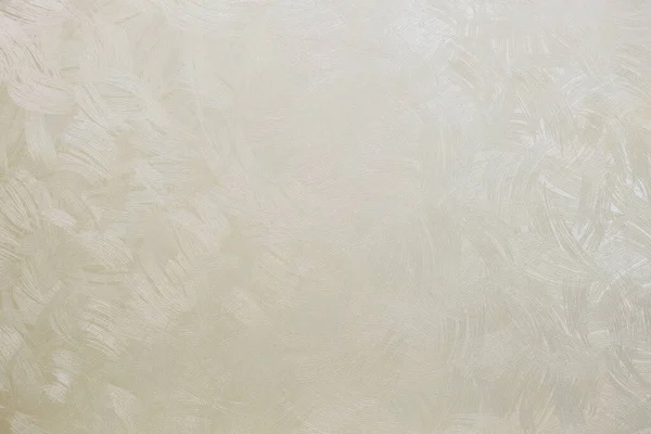 Brushed Cream Muur Textuur Vuile Achtergrond — Stockfoto