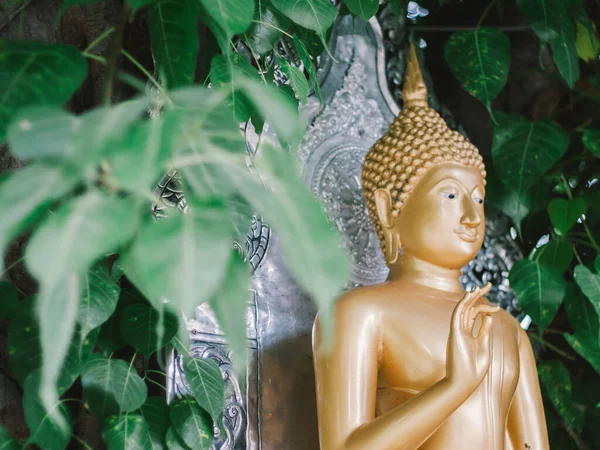 Immagine Buddha Nel Tempio Wat Suphan Vicino Chiang Mai Nel — Foto Stock